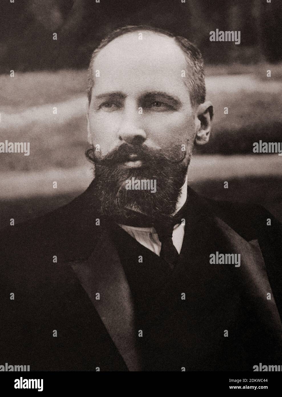 Retro photo of Peter Stolypin.  Pyotr Arkadyevich Stolypin (1862 – 1911) was a Russian politician. He was the third Prime Minister of Russia, and Mini Stock Photo