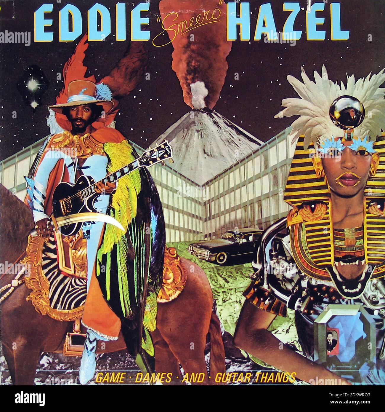 Eddie Hazel Game Dames and Guitar Thangs - Vintage Vinyl Record Cover Stock  Photo - Alamy