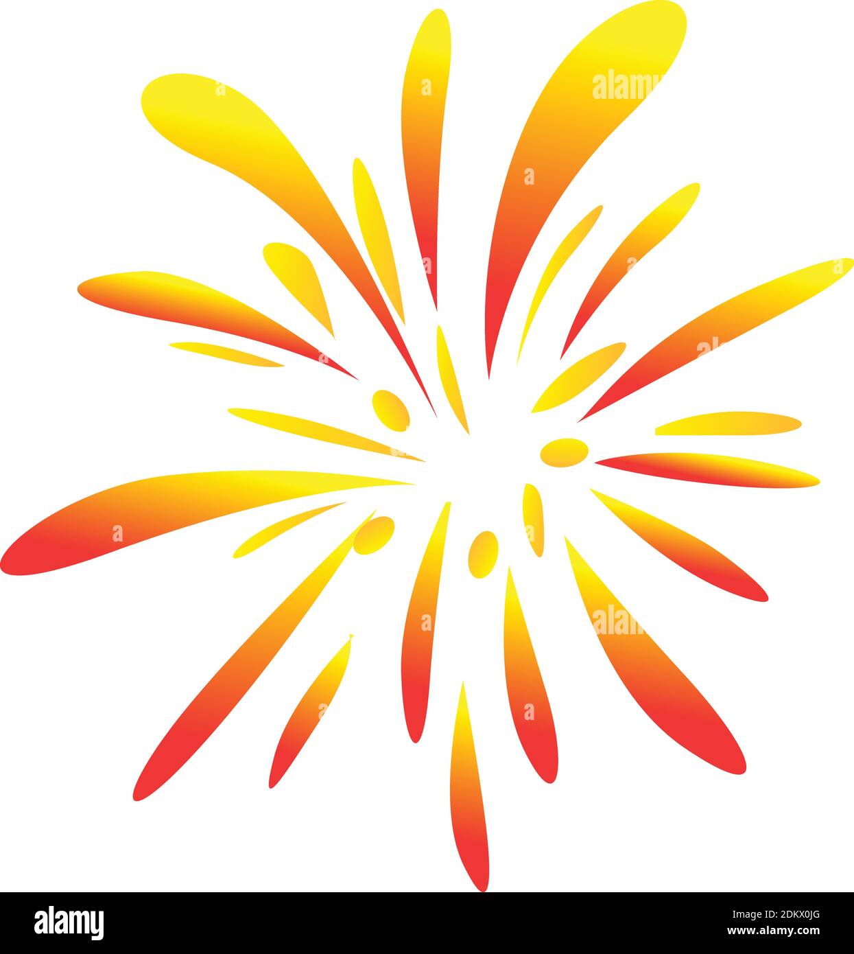 Firework icon. Cartoon of firework vector icon for web design isolated ...
