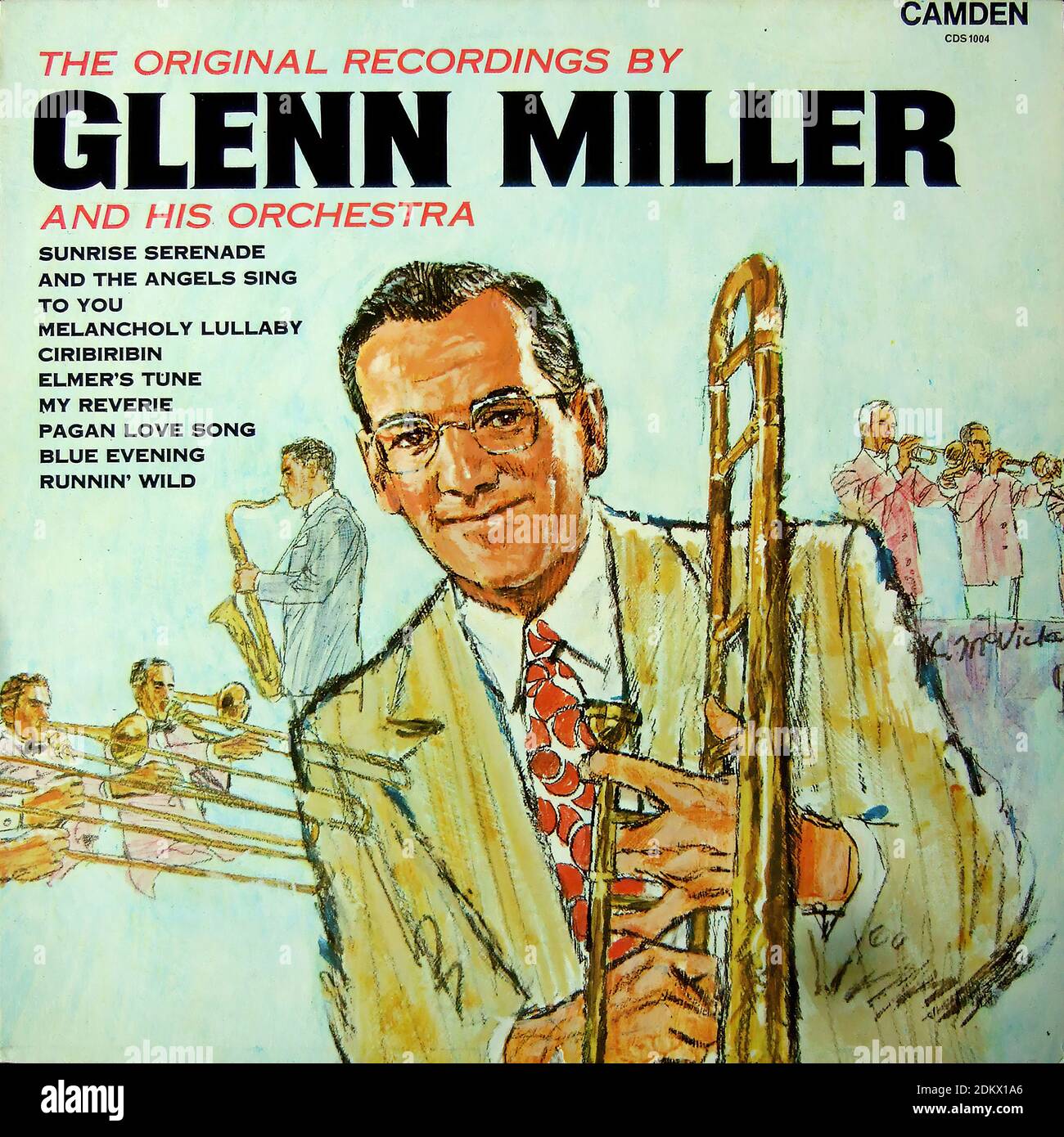 Glenn Miller - Original Recordings - - Vintage vinyl album cover Stock  Photo - Alamy