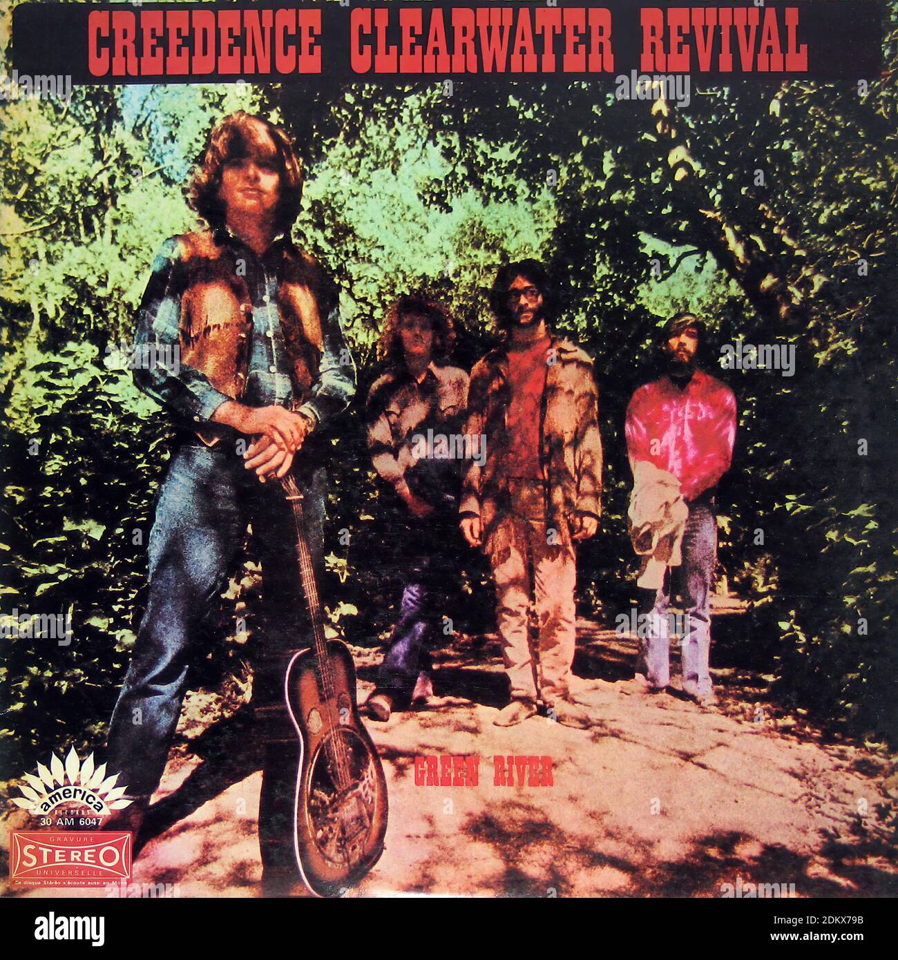 CCR Creedence Clearwater Revival Green River EEC - Vintage Vinyl Record  Cover Stock Photo - Alamy