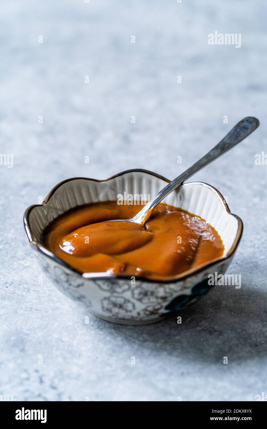 Traditional Sakarya Dessert Ugut Made With Wheat Seed Juice Flour And Water Organic Dessert From Tarakli Germinate Seeds Ready To Serve And Eat Stock Photo Alamy