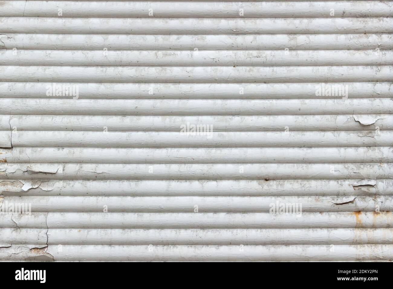 Gray roll old door for background Stock Photo