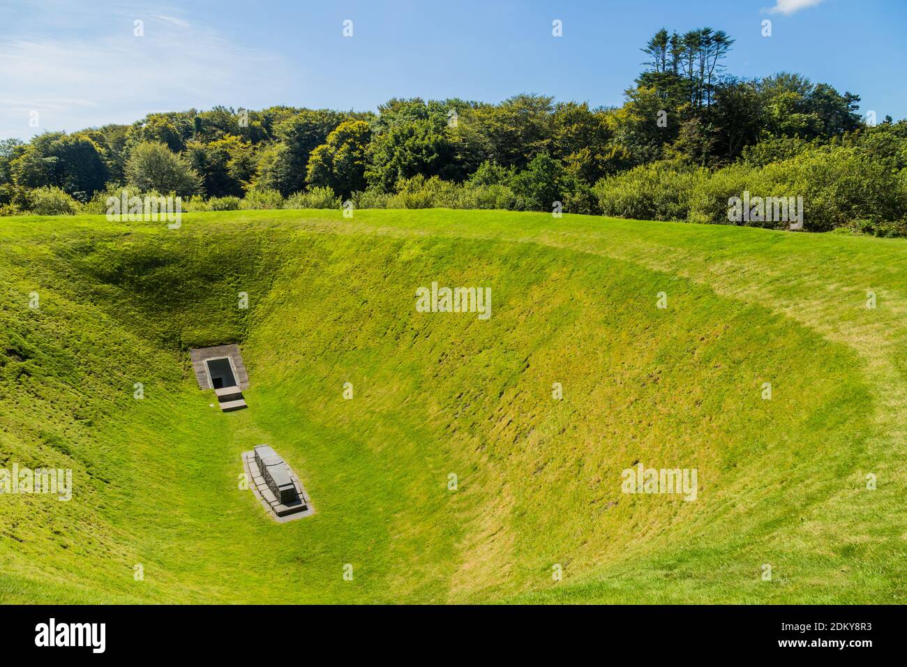 The Irish Sky Garden Crater, Skibbereen, West Cork. Ireland Stock Photo -  Alamy