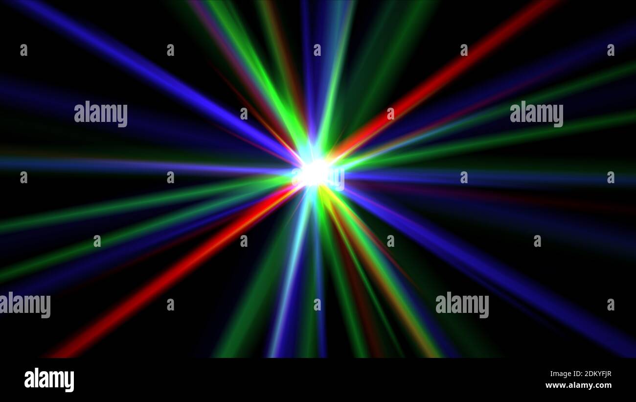 light effect abstract star burst flash laser beam ray illustration