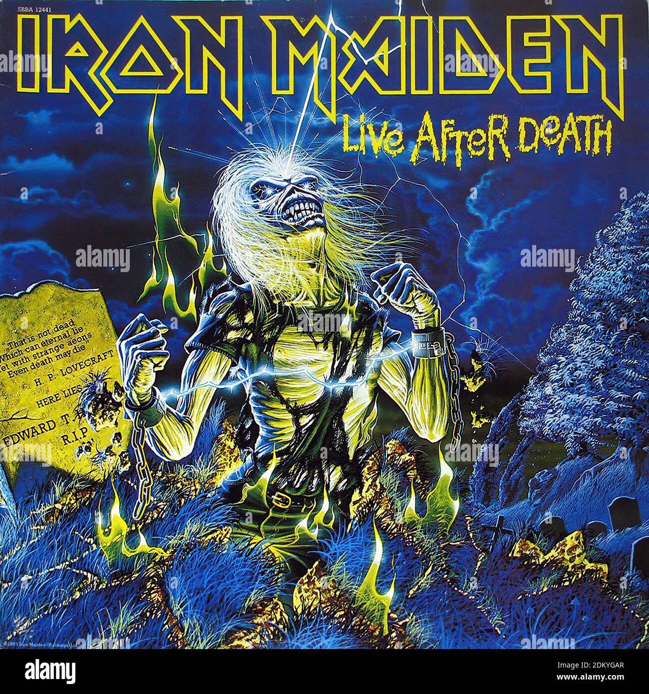 IRON MAIDEN LIVE AFTER DEATH 2LP + BOOKLET 06 - Vintage Vinyl