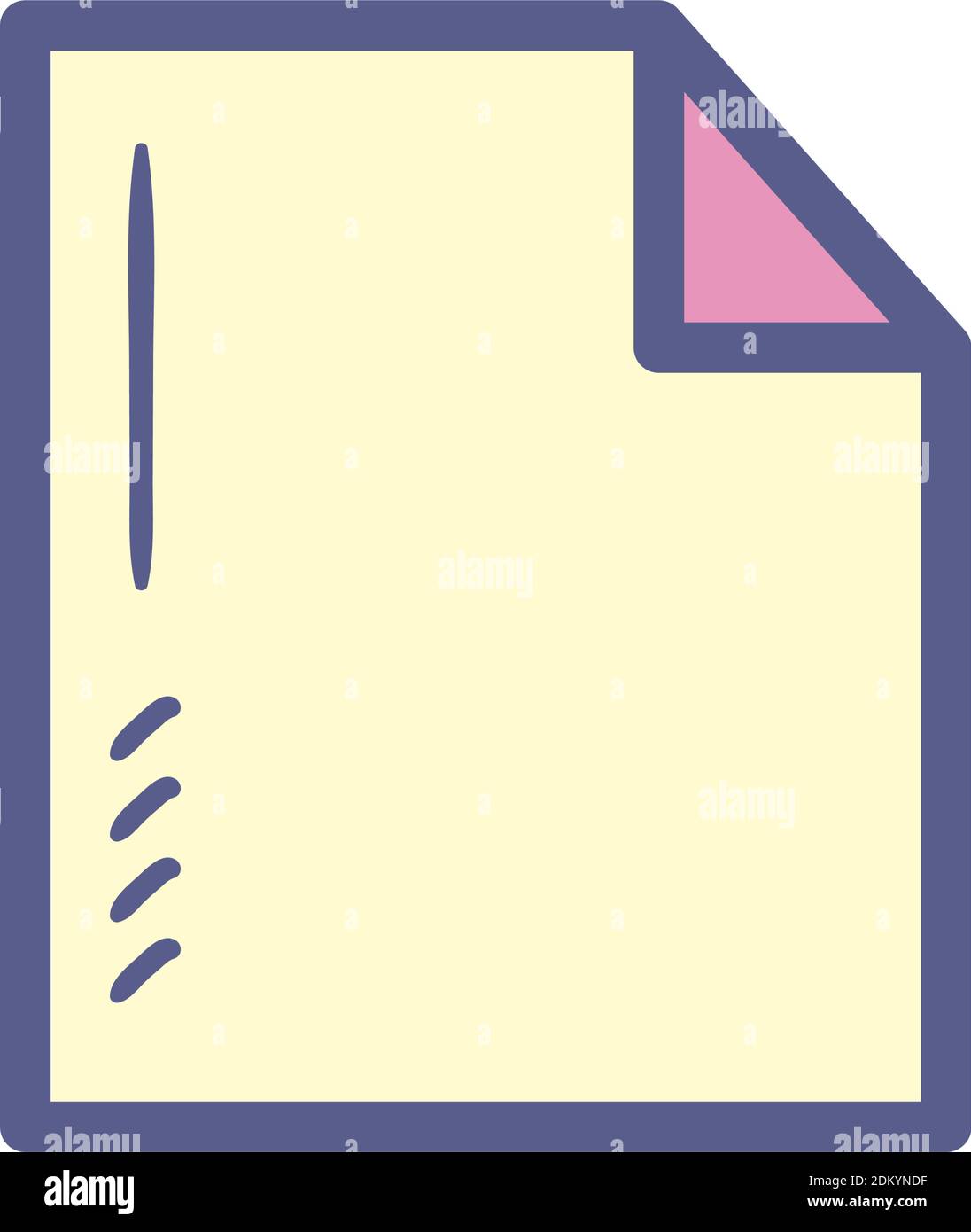 Document design, Data archive and information theme Vector illustration ...