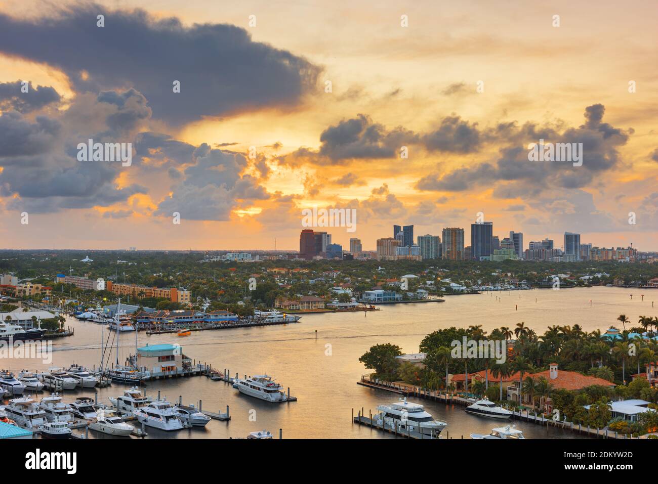 Broward county florida night hi-res stock photography and images - Alamy