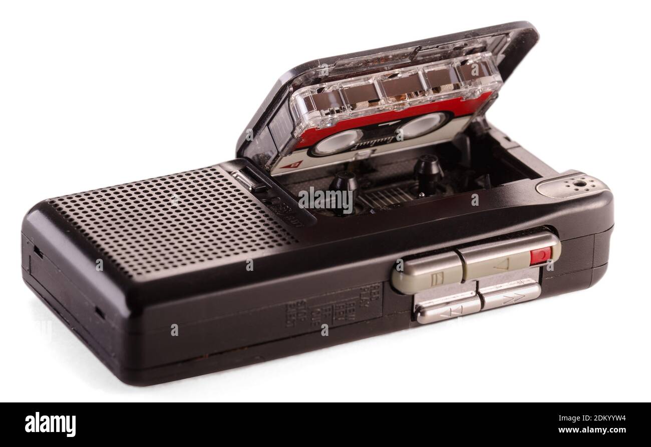 Tape recorder microphone hi-res stock photography and images - Alamy