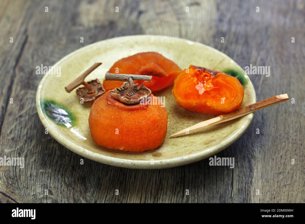 How to make Japanese dried persimmons ( Hoshigaki ); finished Stock