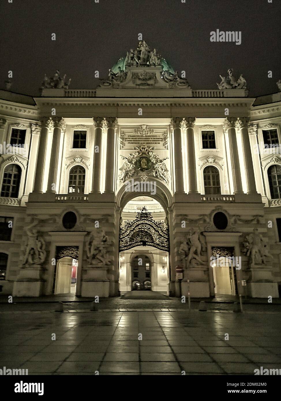 Hofburg Winter Imperial Palace. Vienna, Austria. Stock Photo