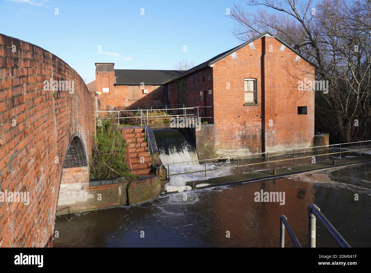 Kennet & Avon Canal Fobney Pumping Station -1 Stock Photo