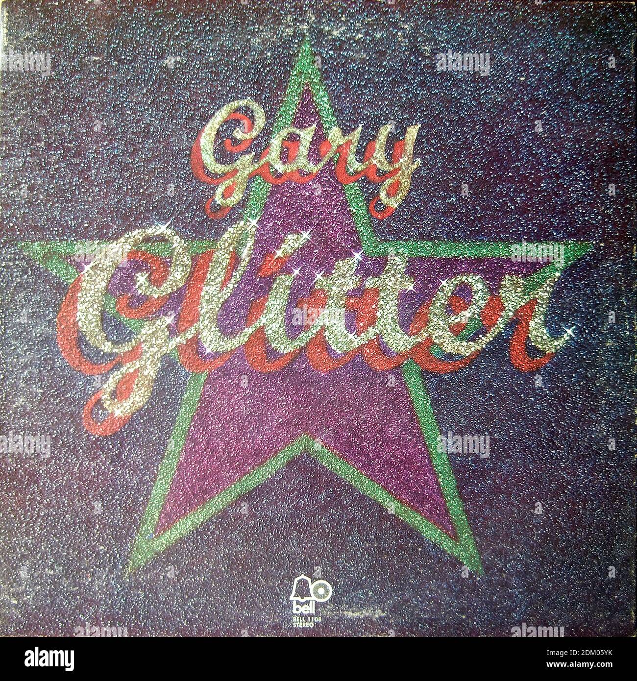 Flipper Sada eksil Gary Glitter - Glitter, 1972 - Vintage vinyl album cover Stock Photo - Alamy