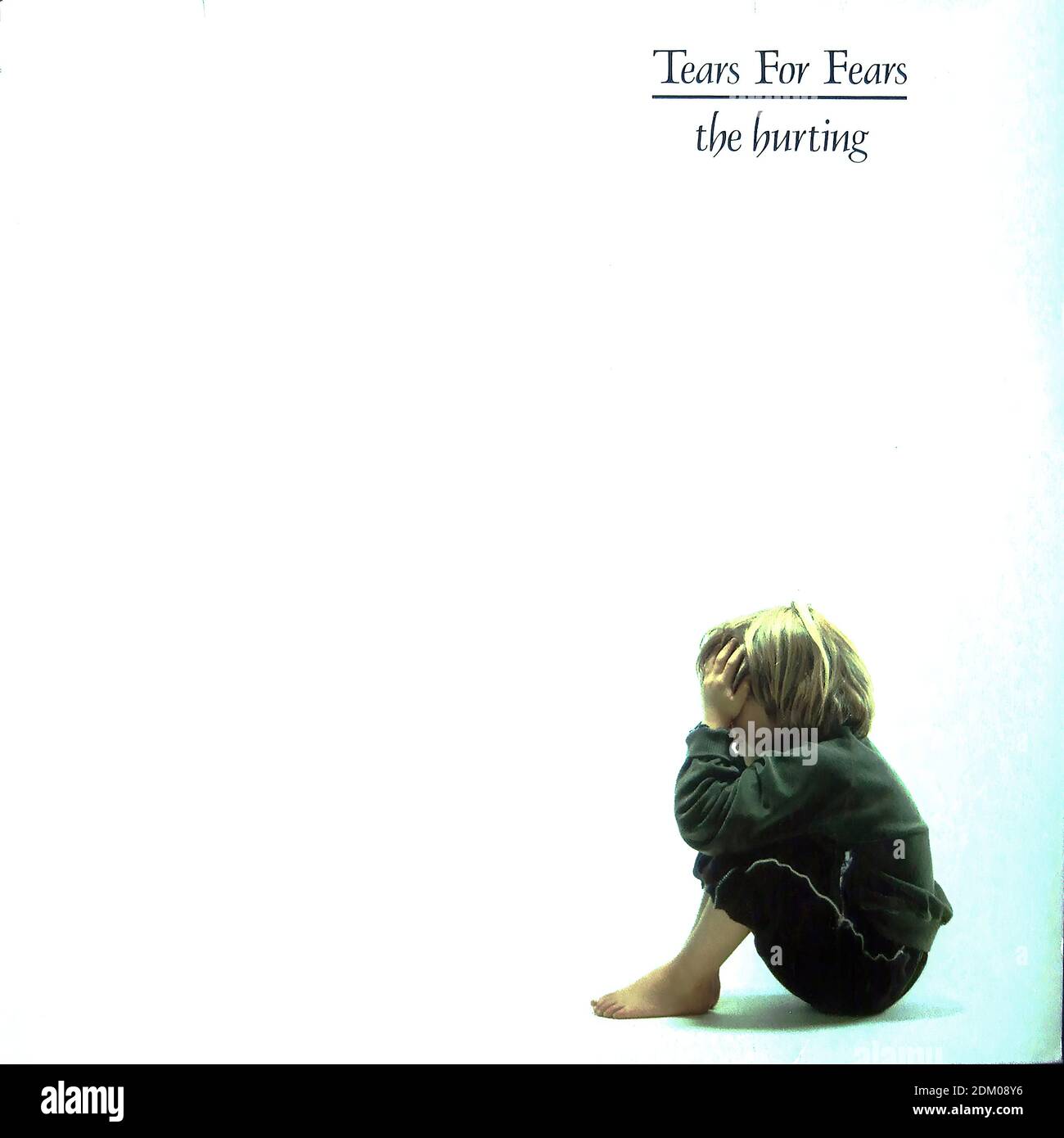 Tears For Fears - The Hurting - Vintage vinyl album cover Stock Photo