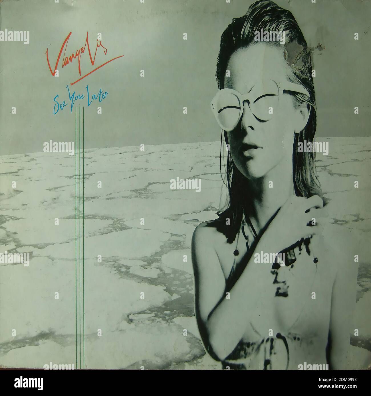 Vangelis - See You Later - Vintage vinyl album cover Stock Photo