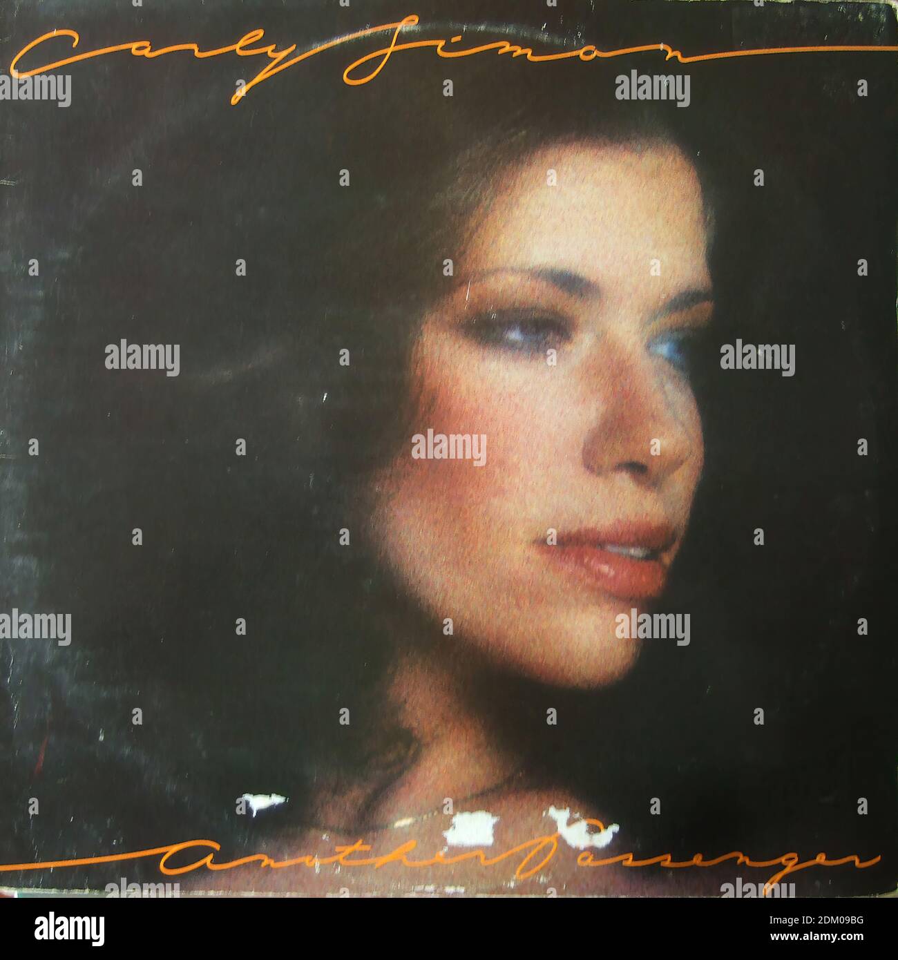 Carly Simon Another Passenger Vintage vinyl album cover Stock Photo