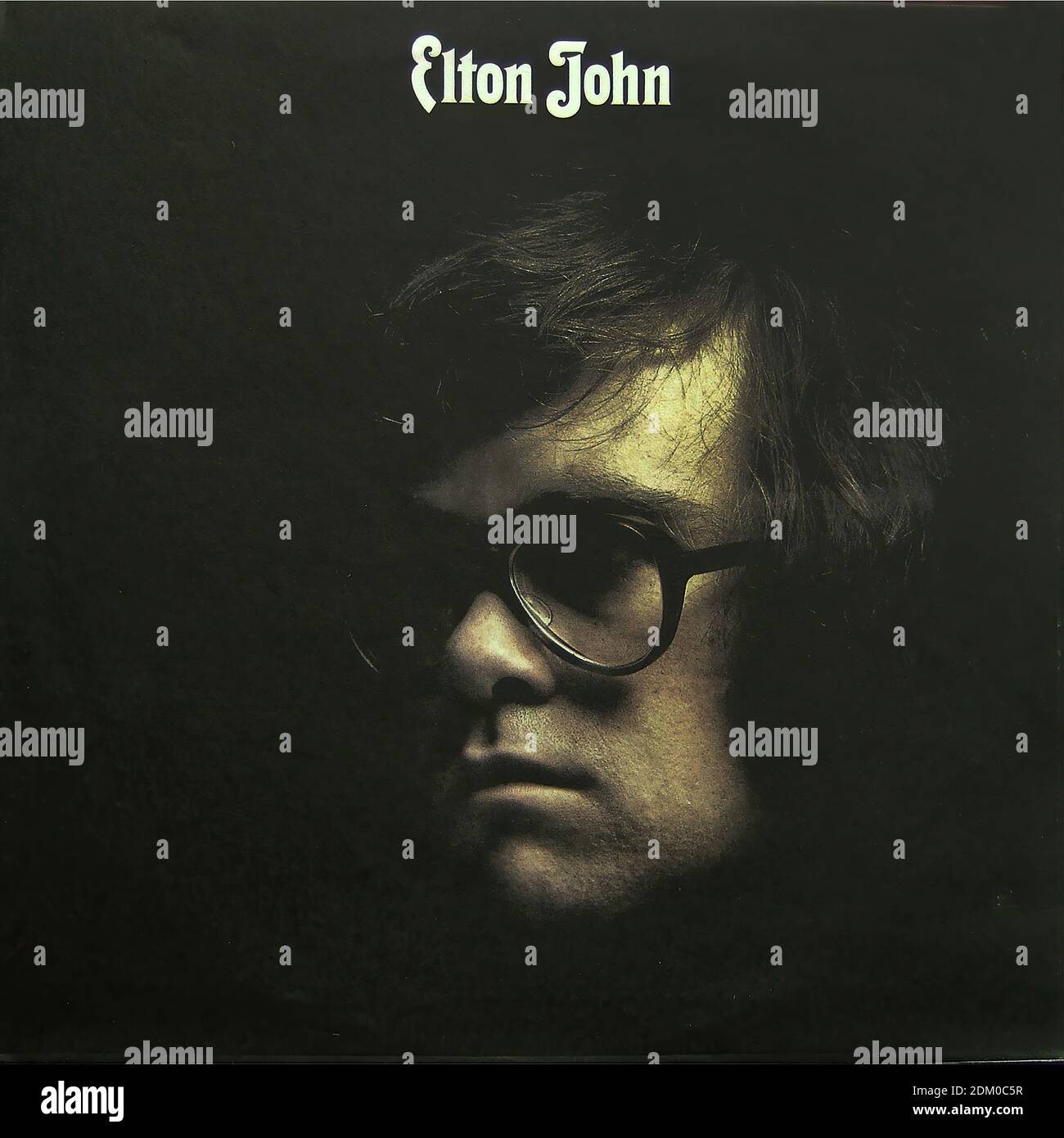 Elton John  1970 - Vintage vinyl album cover  4 Stock Photo