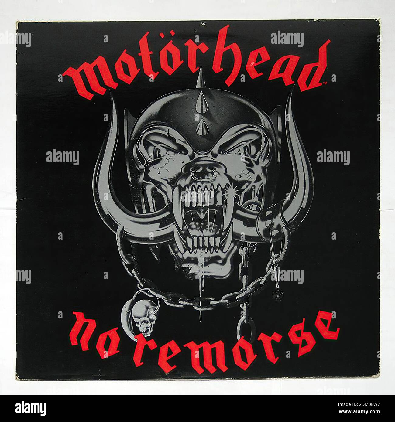 motorhead noremorse - Vintage Vinyl Record Cover Stock Photo - Alamy