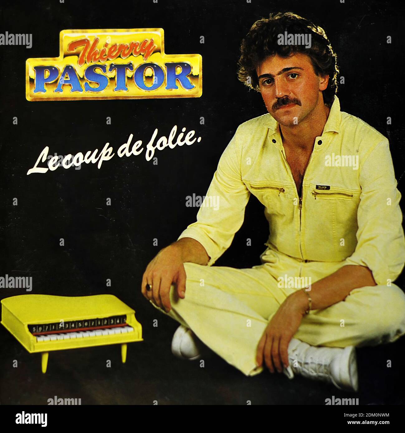 Thierry Pastor Le Coup de Folie 7 PS Single - Vintage Vinyl Record Cover  Stock Photo - Alamy