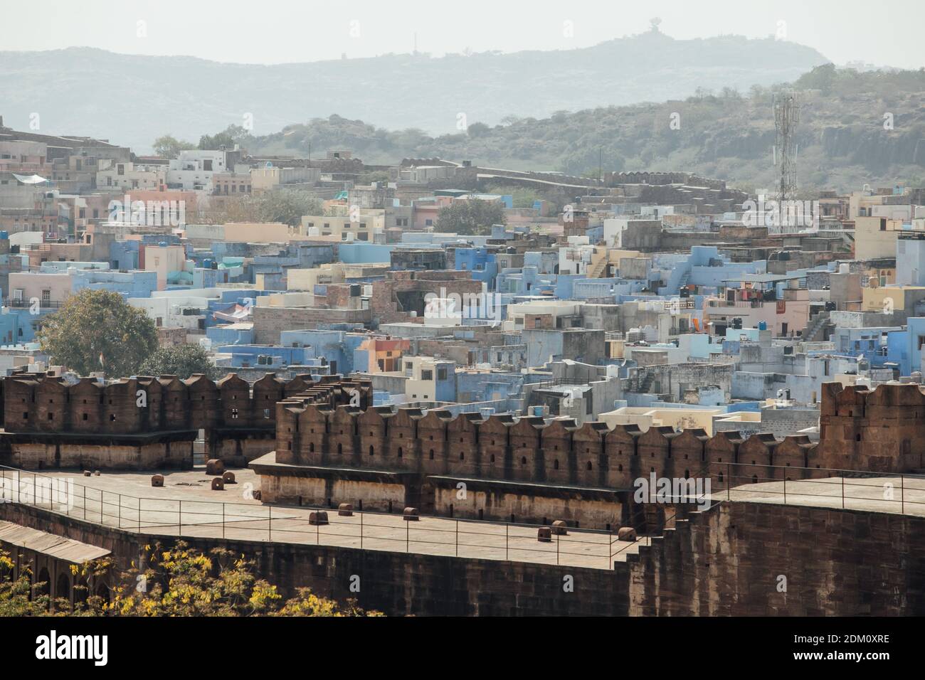 High Angle View Of Buildings In City Stock Photo