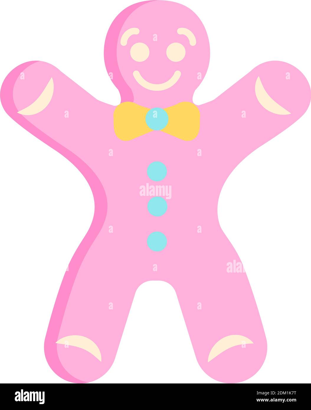 Gingerbread man cookie clipart Stock Vector Images - Alamy