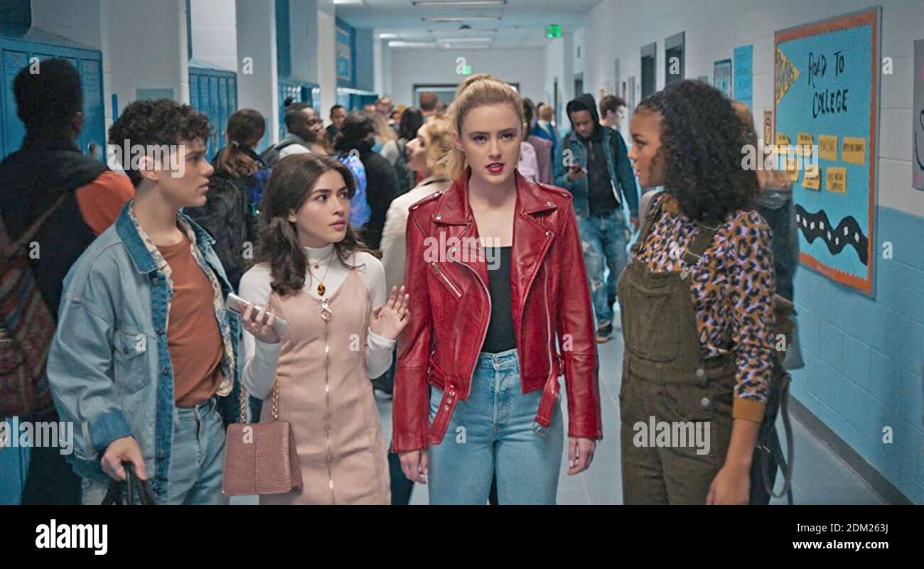 FREAKY 2020 Universal Pictures film with Kathryn Newton in red jacket Stock Photo