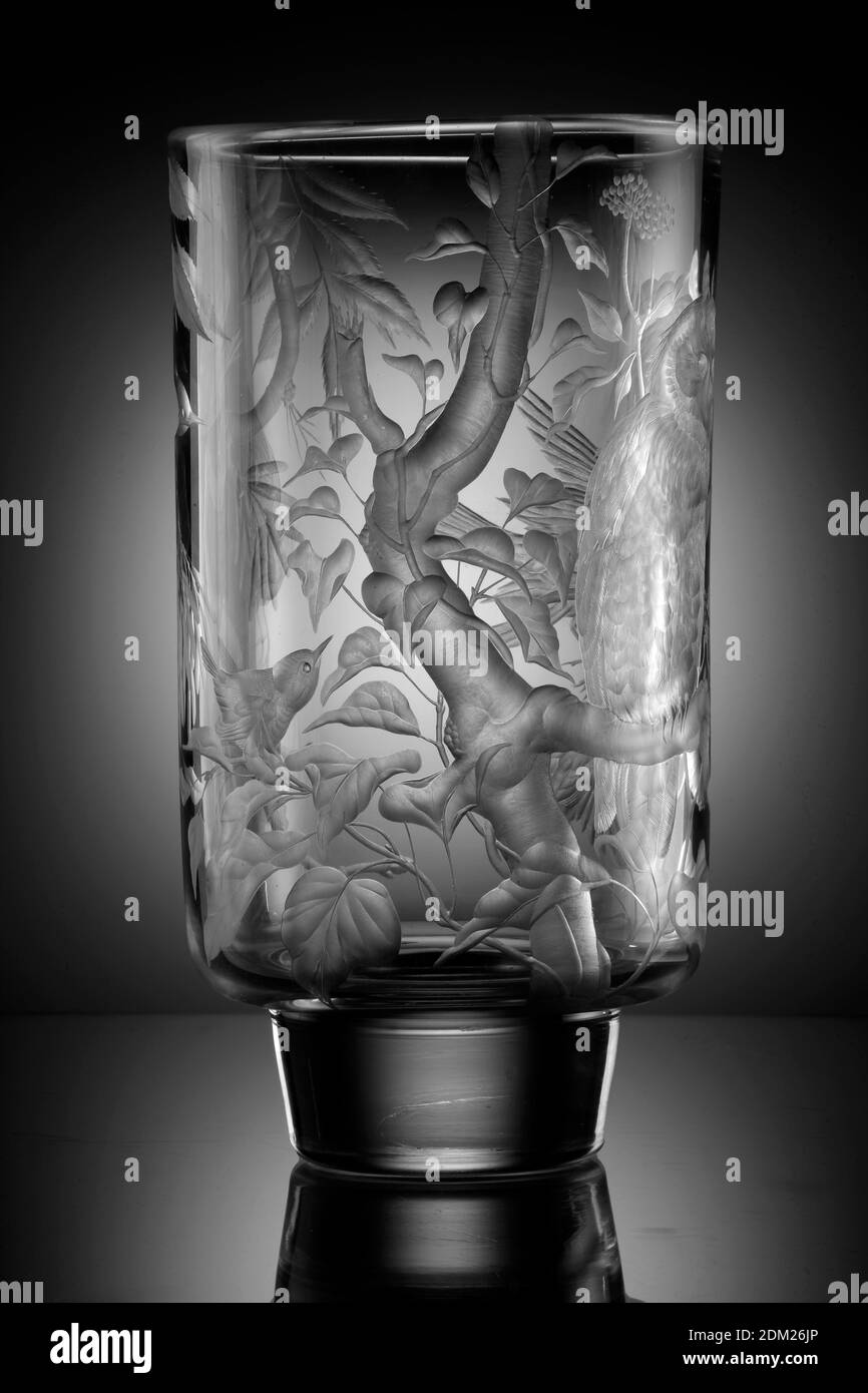 British glass Foundation Glass collection 5 Stock Photo Alamy