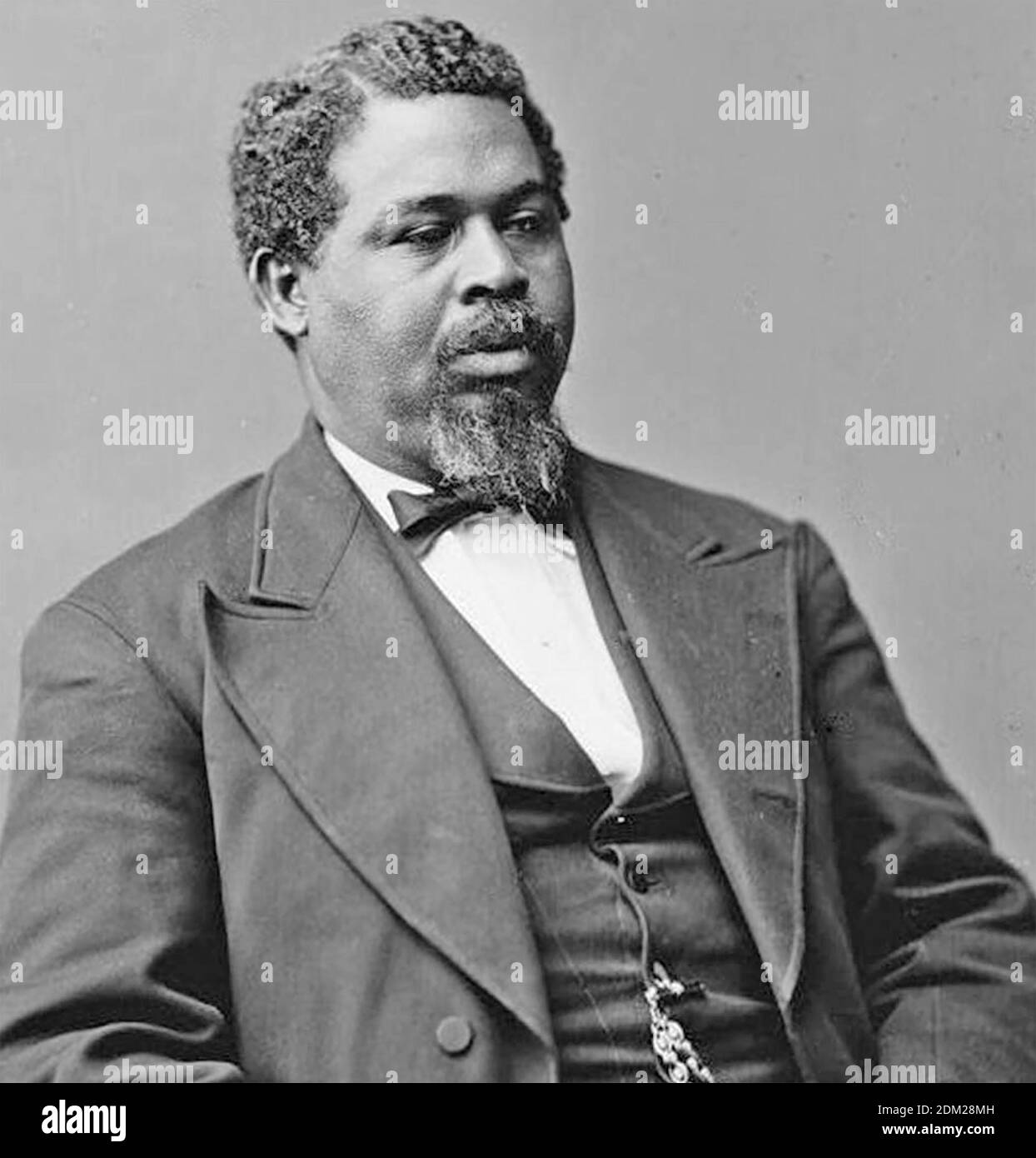 ROBERT SMALLS (1839-1915) American ex-slave, politician and publisher Stock Photo