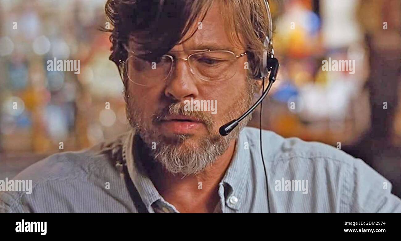 THE BIG SHORT 2015 Paramount Pictures film with Brad Pitt as Ben Rickert, a  retired former trader Stock Photo - Alamy