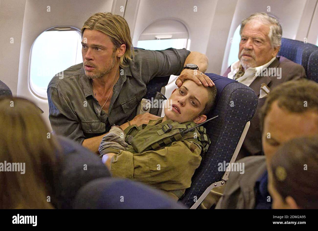 WORLD WAR Z   2013 Paramount Pictures film with Brad Pitt and Daniella Kertesz Stock Photo