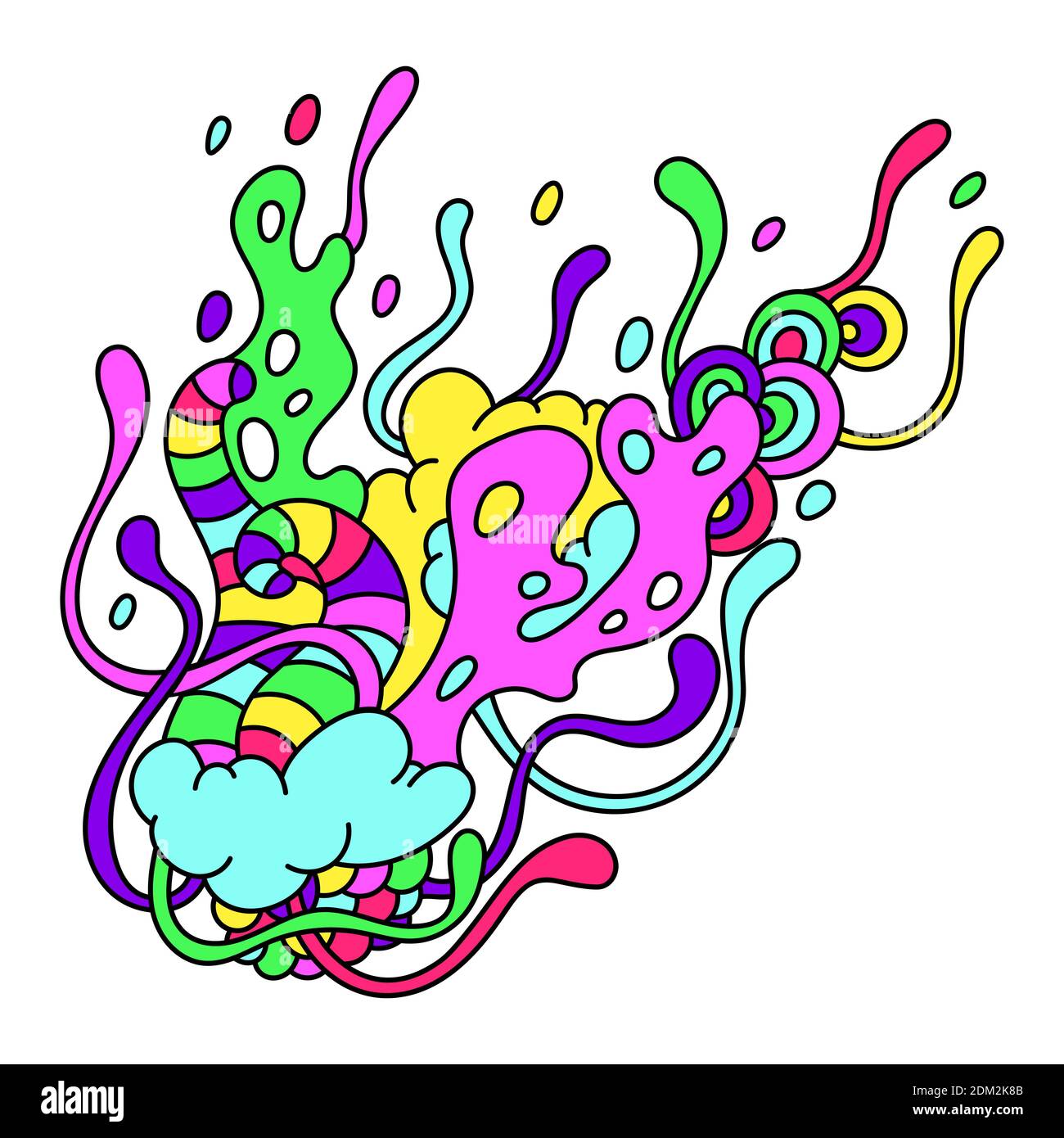 Slime Stock Vector Images - Alamy