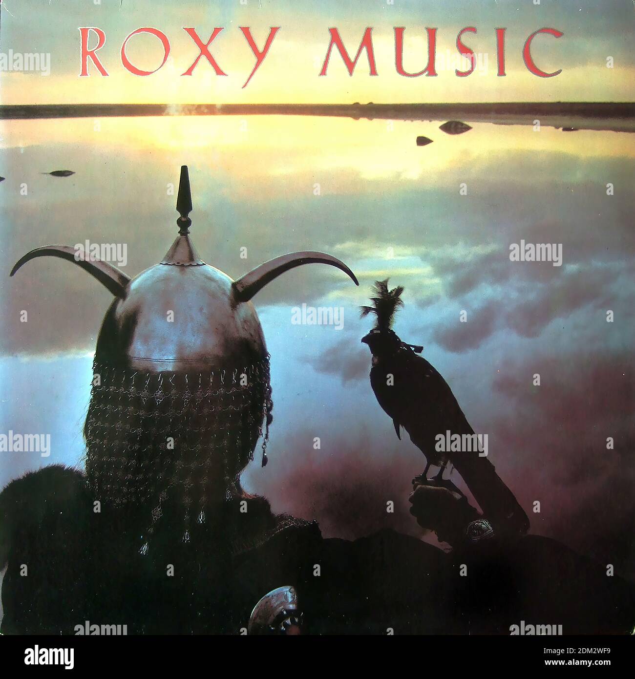 Roxy Music - Avalon - Vintage vinyl album cover Stock Photo