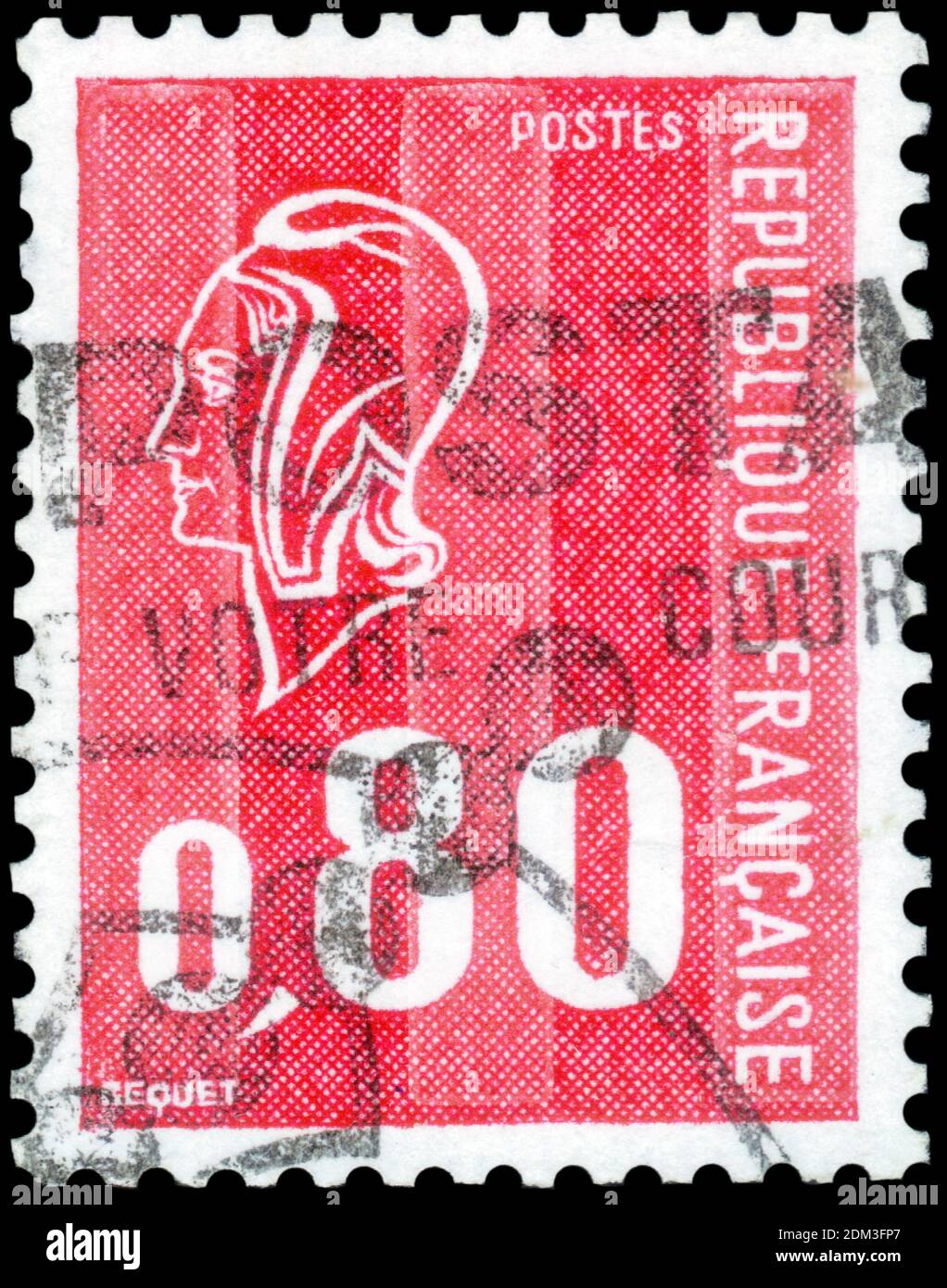 France stamp marianne hi-res stock photography and images - Alamy