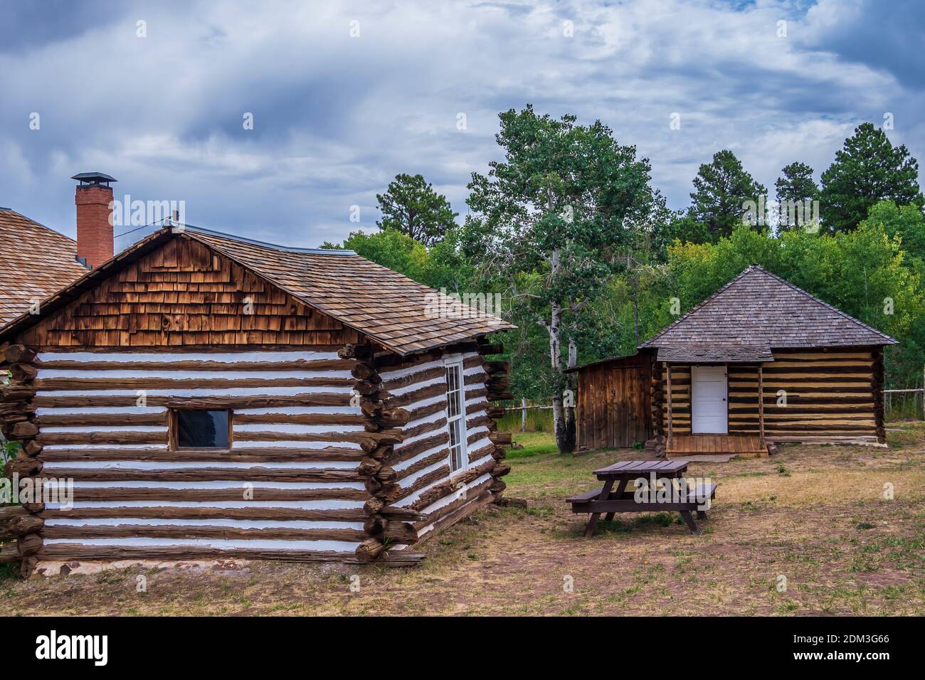 Oneroom and tworoom cabins, Swett Ranch National Historic site