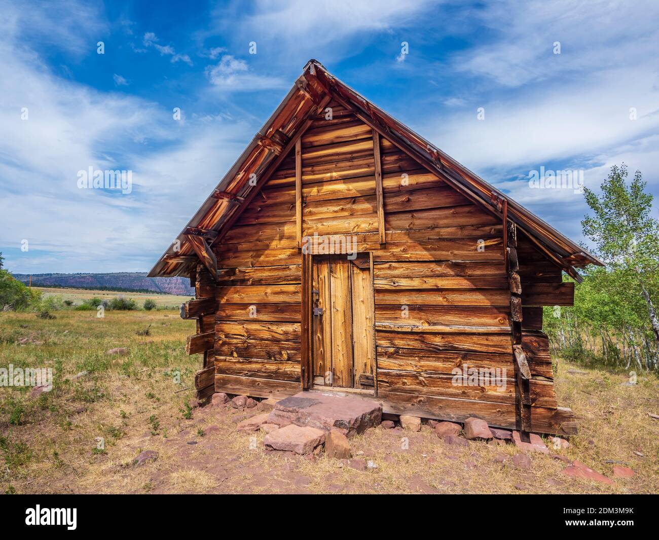 Milking barn, Swett Ranch National Historic site, Flaming