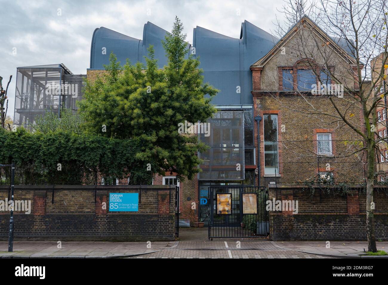 The Siobhan Davies Dance Studio on the 9th December in South London in the United Kingdom. Photo by Sam Mellish Stock Photo