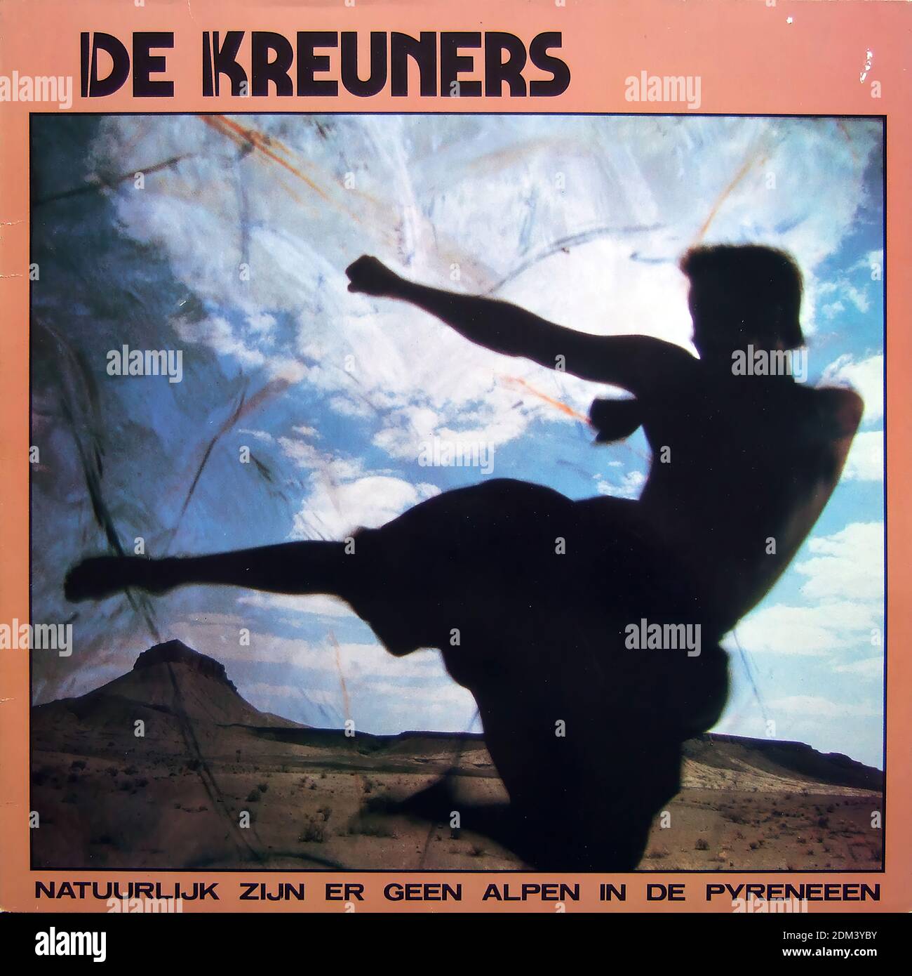 De Kreuners - Natuurlijk zijn er geen Alpen in de Pyreneeen - Vintage vinyl album cover Stock Photo