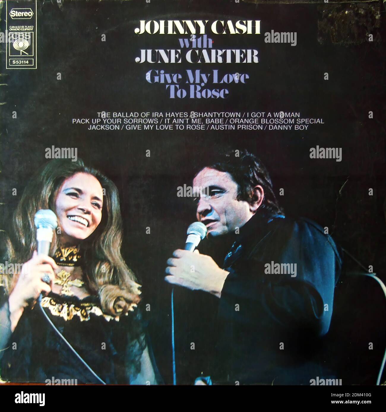 photo Johnny Cash And June Carter Jackson Album alamy