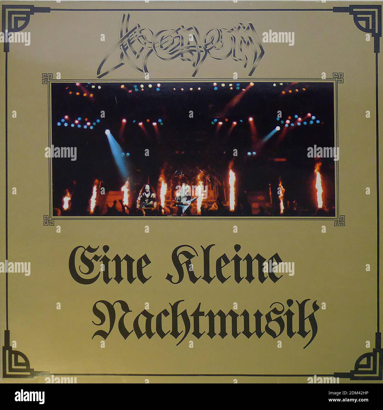 VENOM Eine Kleine Nachtmusik 2Lp Dlp 05 - Vintage Vinyl Record Cover Stock Photo