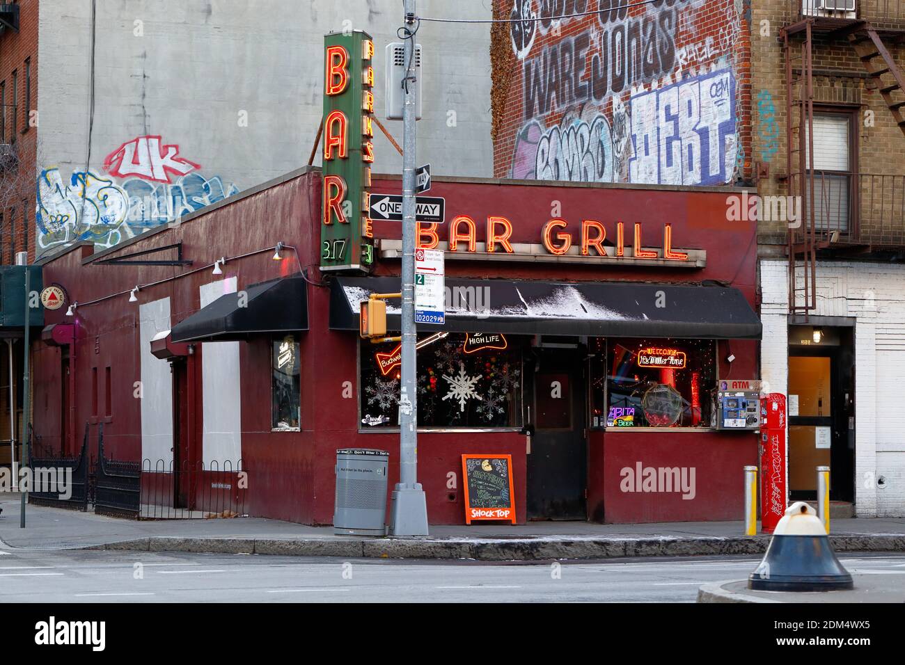 Parkside Lounge, 317 E Houston St, New York, NYC storefront photo of a