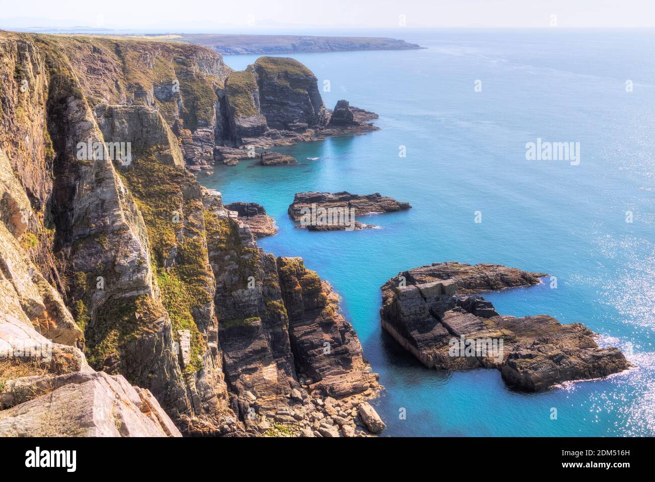 South Stack, Holy Island, Anglesey, Wales, United Kingdom Stock Photo