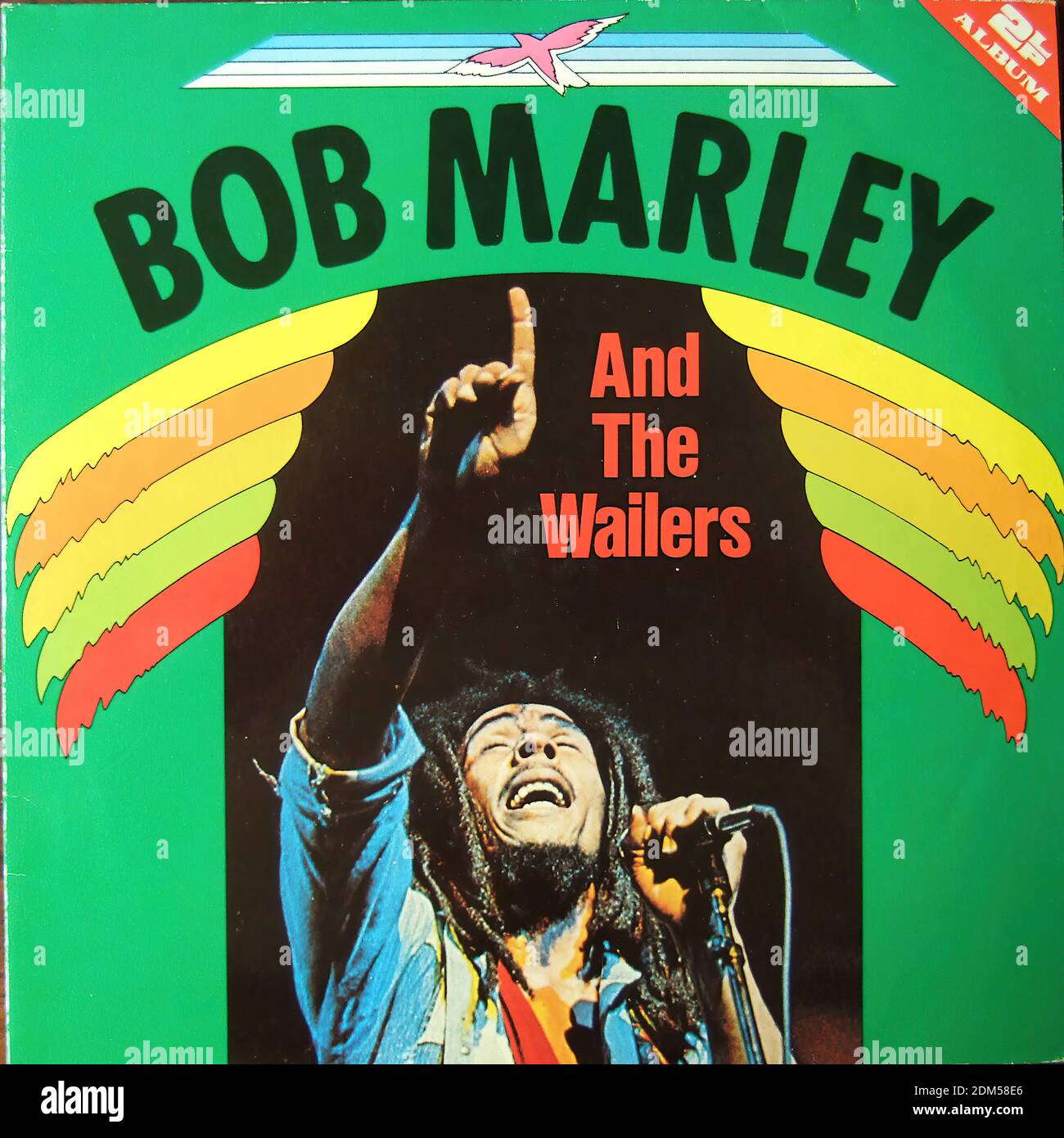 Bob Marley & The Wailers (2Lp) - Vintage vinyl album cover Stock Photo -  Alamy