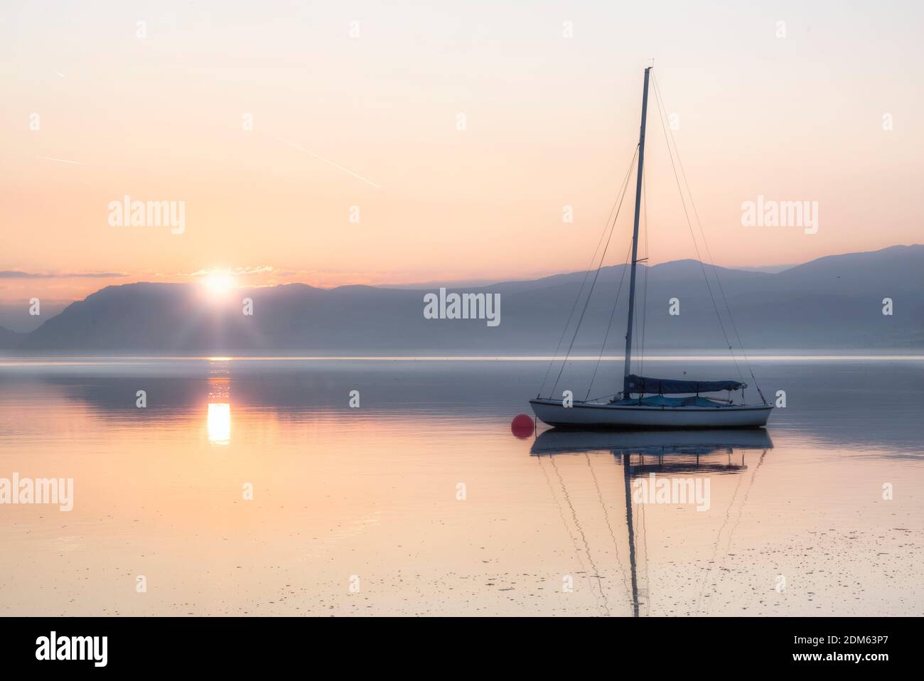 Glyngarth, Menai Strait, Anglesey, Wales, United Kingdom Stock Photo