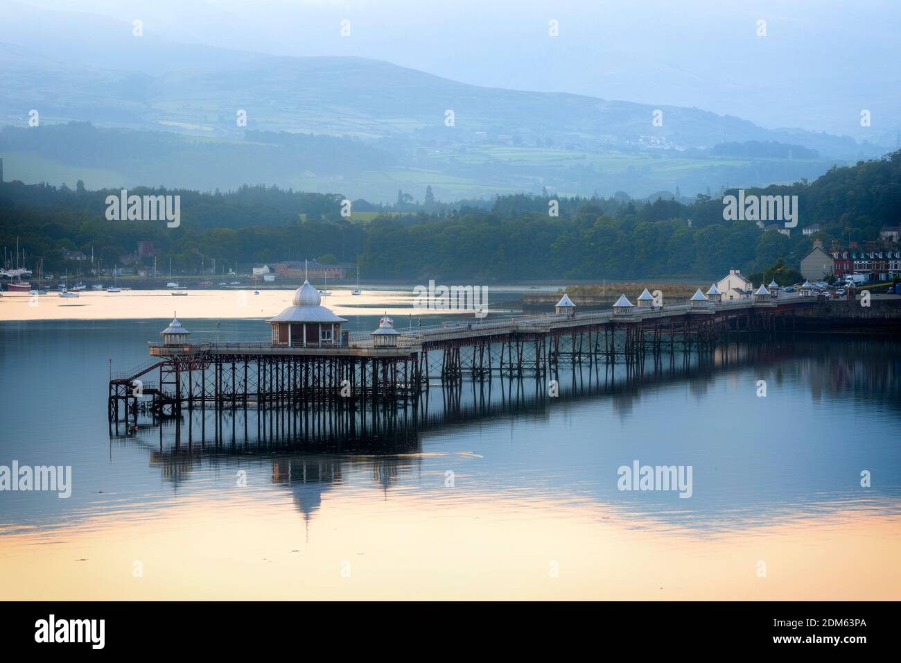 Bangor Pier, Bangor, Wales, United Kingdom Stock Photo