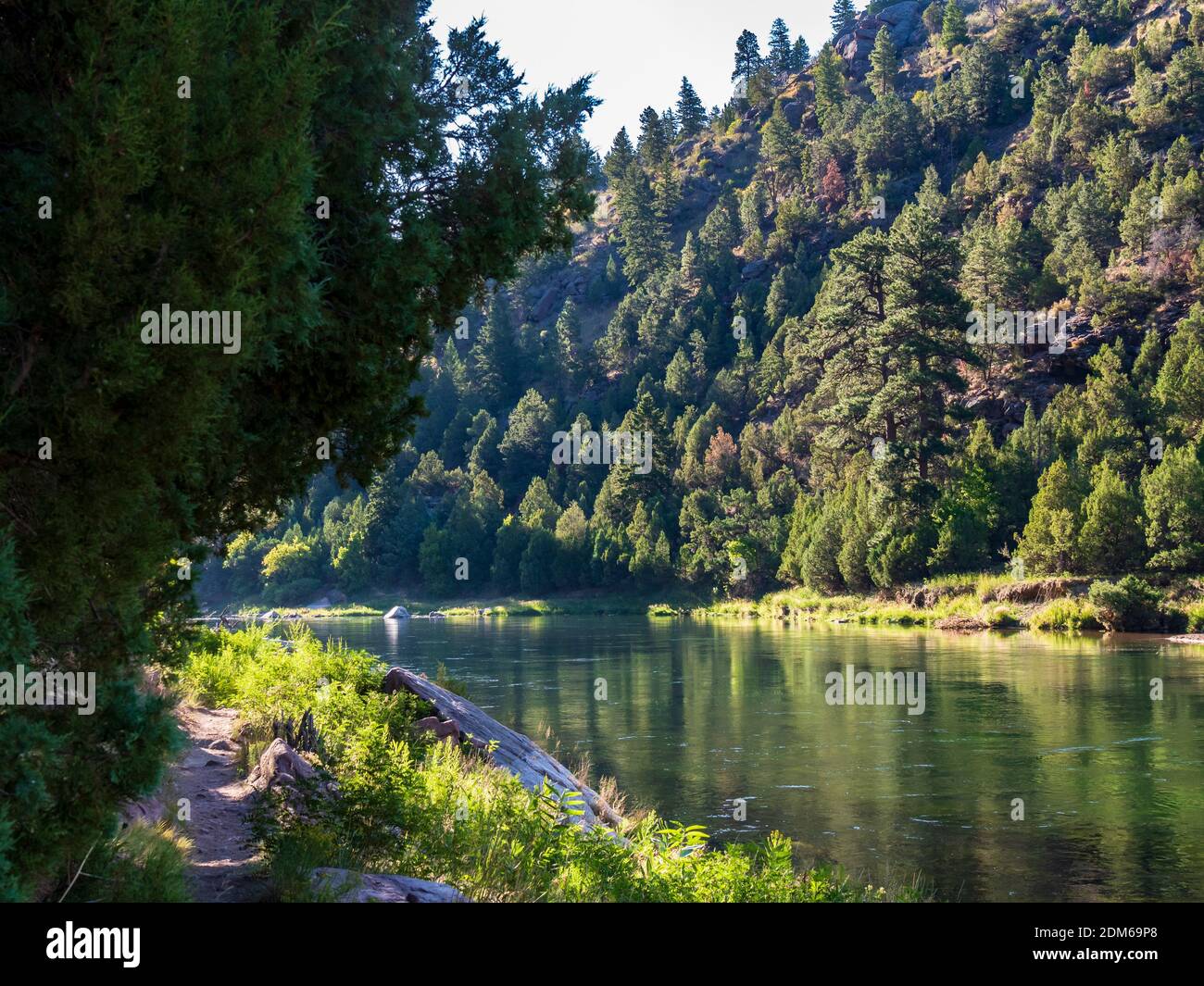 Green River below Flaming Dam, Little Hole Trail, Ashley National