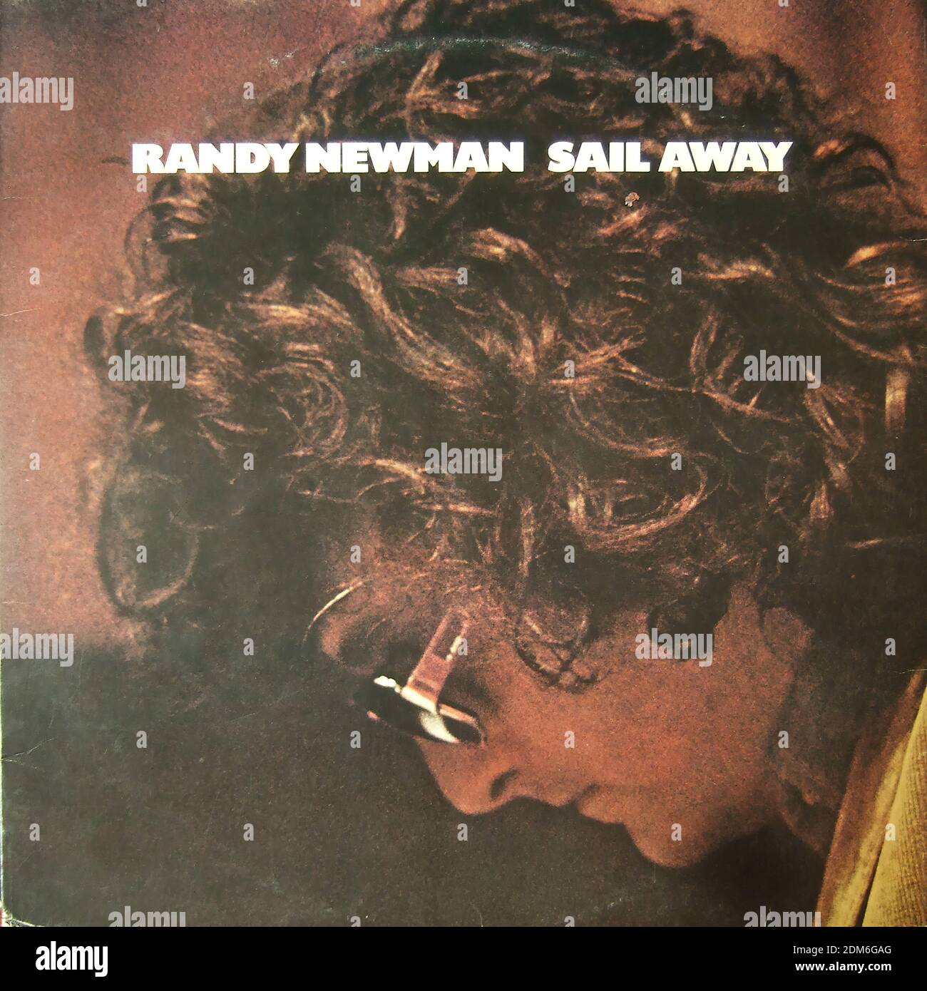 Randy Newman Sail Away Vintage vinyl album cover Stock Photo Alamy