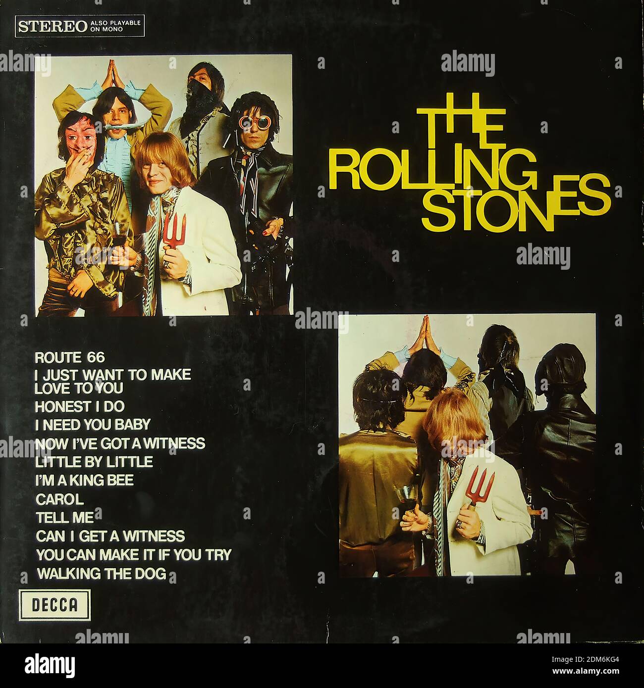 The Rolling Stones - First Album, Debut - Vintage vinyl album cover Stock  Photo - Alamy