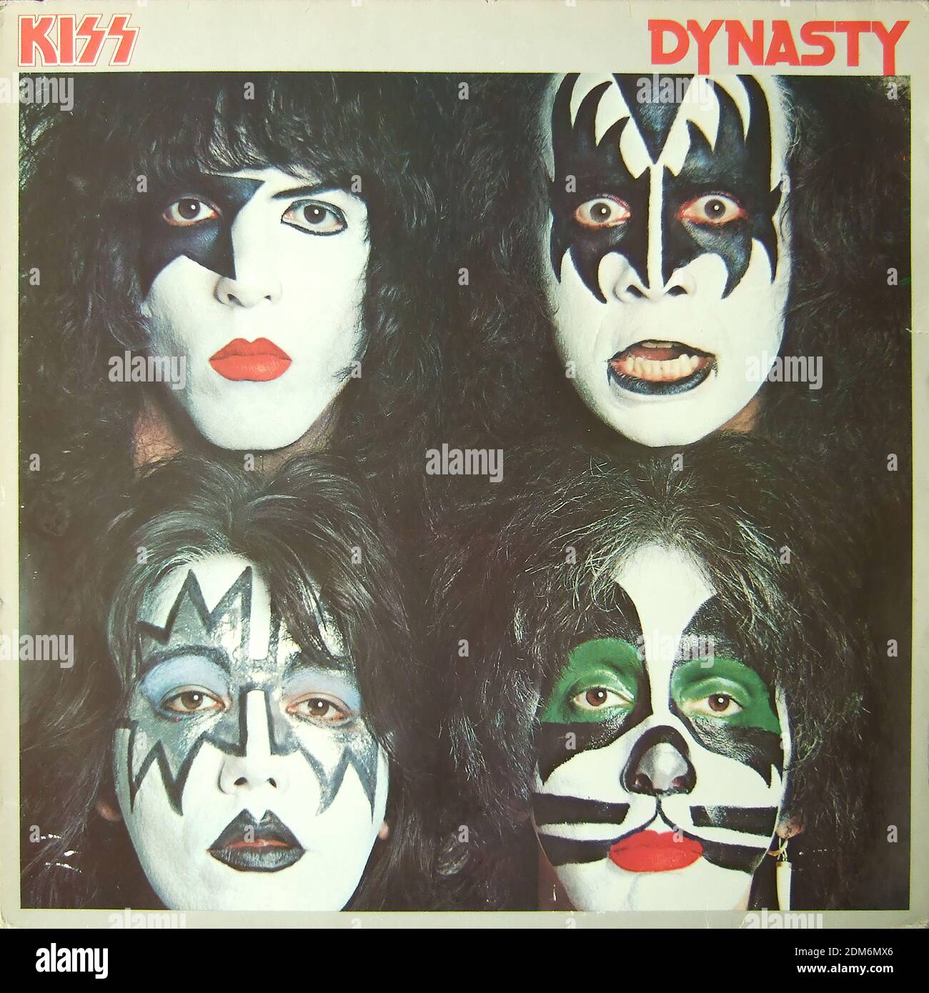 Kiss - Dynasty - Vintage vinyl album cover Stock Photo - Alamy