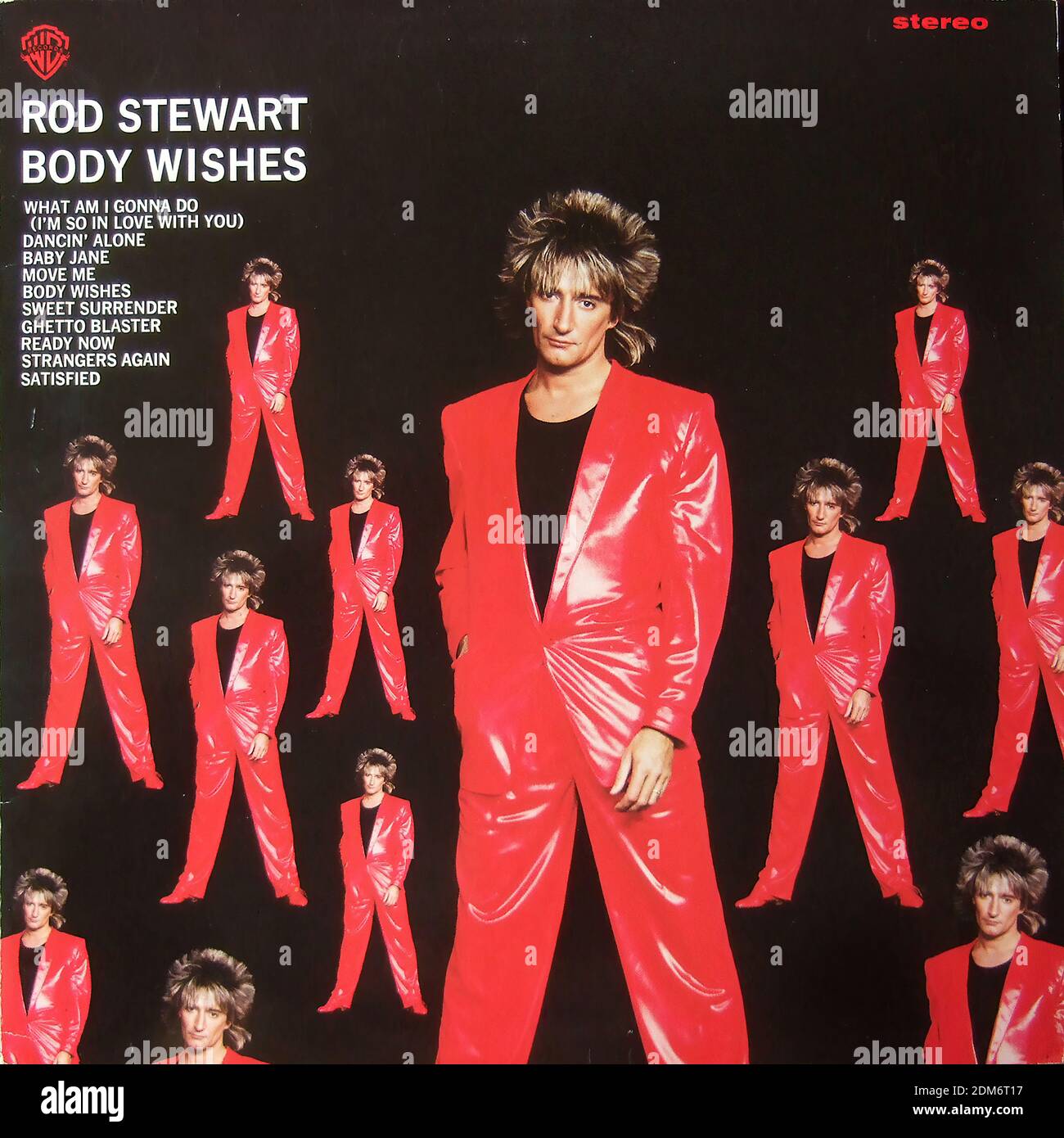 Rod Stewart Body Wishes Vintage vinyl album cover Stock Photo Alamy