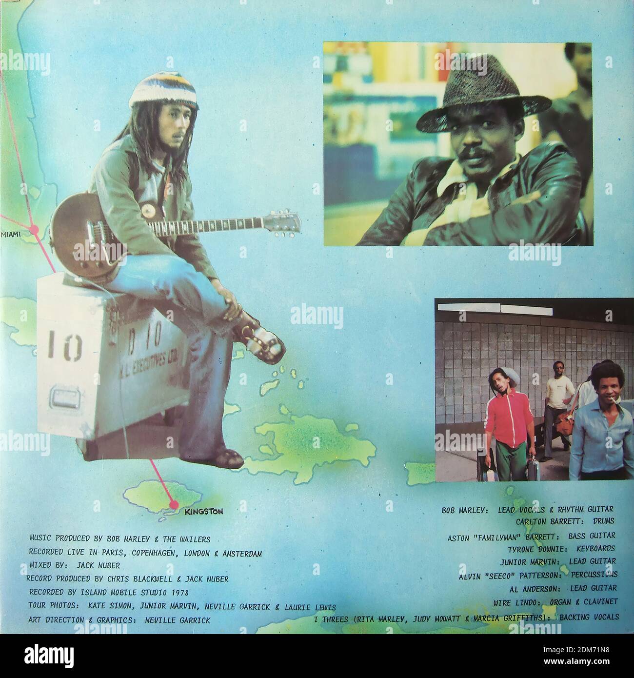Sleeve Bob Marley & The Wailers - Babylon By Bus (2Lp) 04 - Vintage vinyl  album cover Stock Photo - Alamy